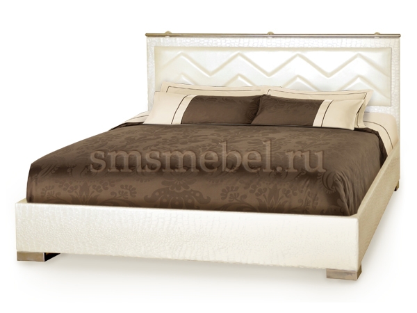 Двуспальная кровать Кристина-8 (кожзам)